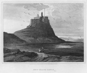 Château de Holy Island (gravure)