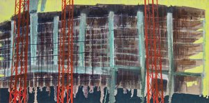 Work in Progress I, 2014 (huile et acrylique sur toile)