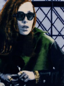 Jess, c.2012 (peinture acrylique sur papier)