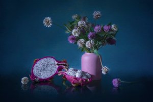 Fleurs de fruit du dragon « Moody »