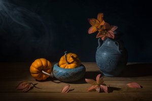 Nature morte rustique d