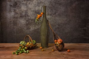 Nature morte « Récolte rustique » - Lydia Jacobs