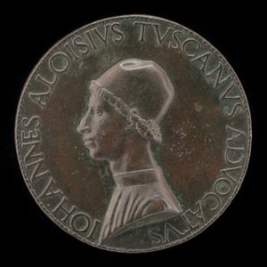 Giovanni Alvise Toscani, vers 1450-1478, jurisconsulte milanais, avocat consistorial... [avers]