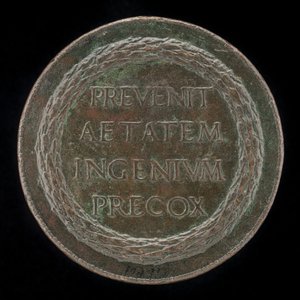 Inscription dans une couronne [verso] - Lysippus Junior