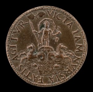 Neptune dans un char marin [verso]