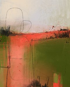 Paysage abstrait serein