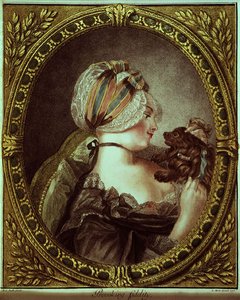 Provocation de la fidélité gravée par Louis Marin Bonnet - M.A. (after) Parelle