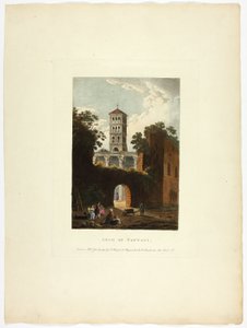 Arc de Pantani, planche trente-sept des Ruines de Rome
