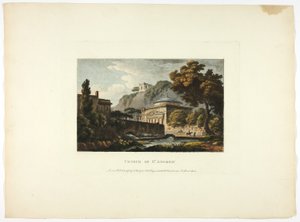 Église Saint-André, plaque dix-huit des ruines de Rome