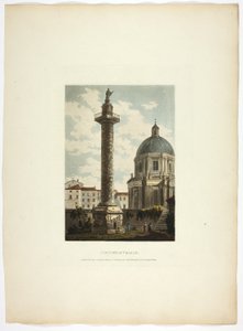 Colonne de Trajan, planche 21 des Ruines de Rome