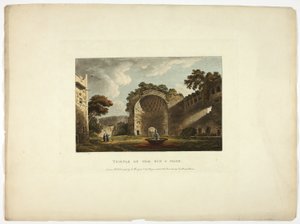 Temple du Soleil et de la Lune, deuxième plaque des Ruines de Rome