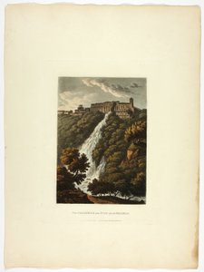 Les Cascatelles et les Ecuries de Mecenas, planche trente-trois des Ruines de Rome