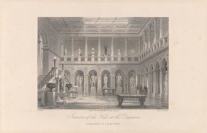 Intérieur du hall à Deepdene - M. J. Starling
