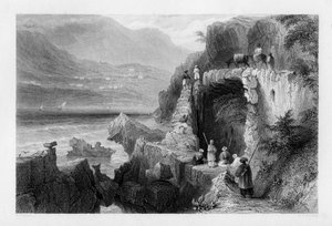 La tombe de Saint Georges, Baie de Kesrouan, Syrie, 1841