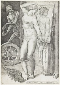 La mort surprenant une femme, vers 1490-1540