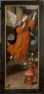 Adoration des mages, Triptyque, Panneau gauche arrière