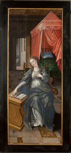 Adoration des Mages, Triptyque, Panneau droit arrière