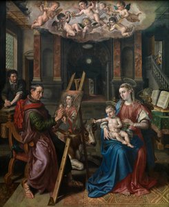 Saint Luc peignant la Vierge