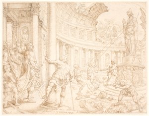 Josias ordonne que les statues de pierre d