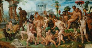 Le Triomphe de Bacchus, vers 1536
