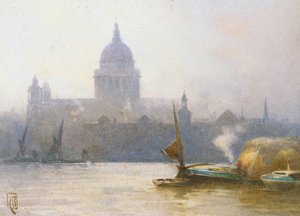 Saint-Paul depuis la Tamise