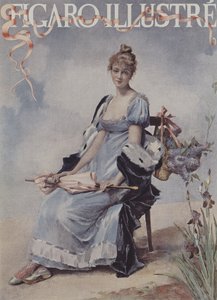 Fleurs de Mai. Couverture de Le Figaro Illustré, mai 1894