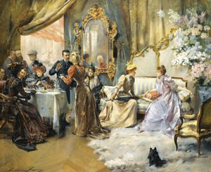 Le Goûter au Salon du Peintre