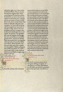 Page de texte décorée