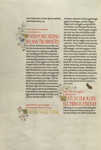 Page de texte décorée
