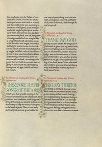 Page de texte décorée