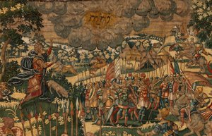 Histoire de Gédéon, fin du XVIe siècle (soie et laine) - Maerten van Heemskerck