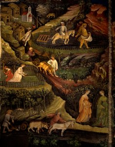 Travail dans les champs (détail)