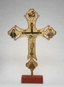 Croix processionnelle, c. 1320