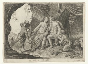 Mariage de Bacchus et Ariane - Magdalena van de Passe (possibly)