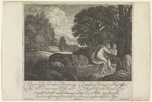 Salmacis et Hermaphroditus - Magdalena van de Passe