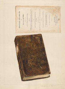 Livre - Grammaire anglaise, vers 1936