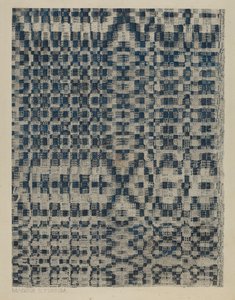 Couvre-lit, vers 1938 - Magnus S. Fossum