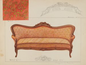 Canapé, vers 1936
