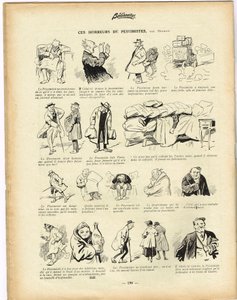 La Baïonnette, Satirique en couleurs