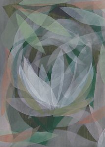 Fleur de lotus abstraite