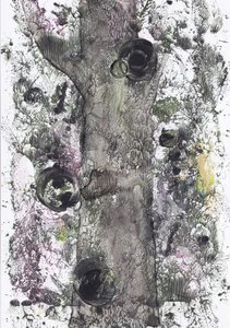 Arbre abstrait sombre - Maira Ribena