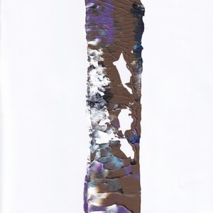 Bande de peinture texturée