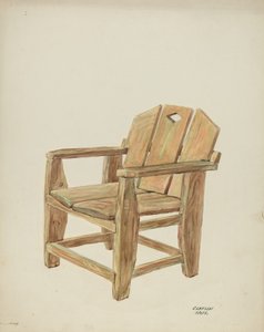 Chaise, c. 1938