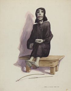 Figure de la Mort Muerto, vers 1937 - Majel G. Claflin