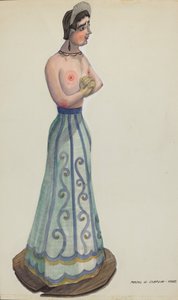 Santa, une des huit vierges (vue de côté) - Majel G. Claflin