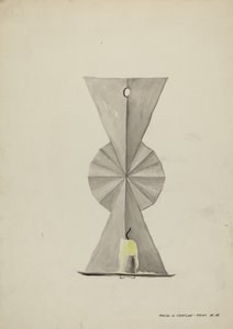 Applique en étain, 1935-1942