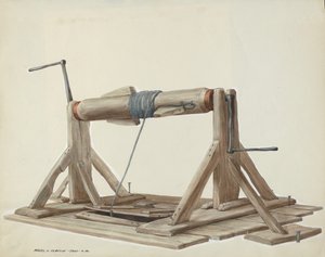 Puits avec poutre mobile - Majel G. Claflin