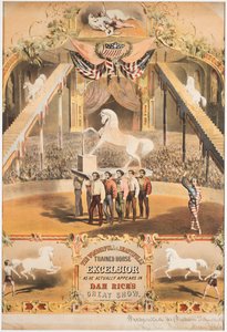 Le Merveilleux et Magnifiquement Dressé Cheval Excelsior, c.1840