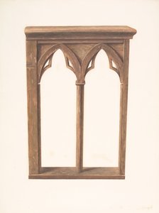 Porte de la balustrade de l