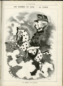 Illustration de Manuel Luque dans La Caricature (1880)